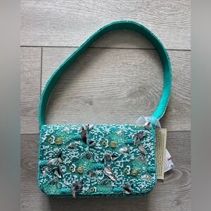 New Release Viral Beaded Blue Fish Shoulder Bag Made In India 🐟🐟🐟